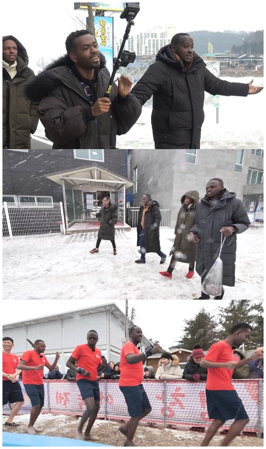 ‘어서와 한국은 처음이지?’ 르완다 친구들이 송어축제에 참가했다. MBC에브리원 제공