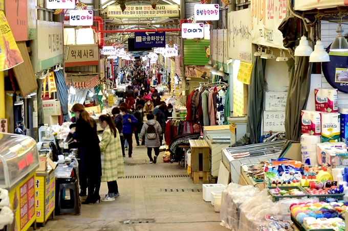 11일 인천 미추홀구 용현시장 모습. 인천시 제공