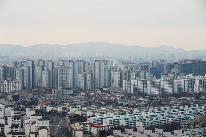 경기 수원시 전경. 연합뉴스