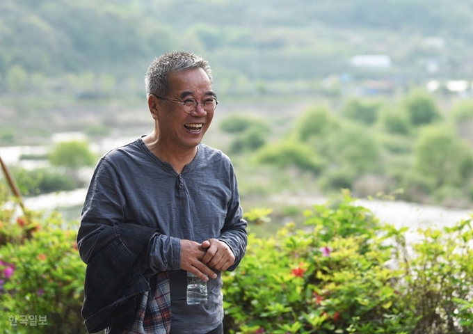 [저작권 한국일보]김용택 시인. 한국일보 자료사진