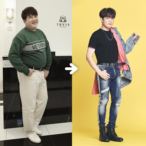 신동이 37kg 감량에 성공하며 건강을 되찾았다. 쥬비스 제공