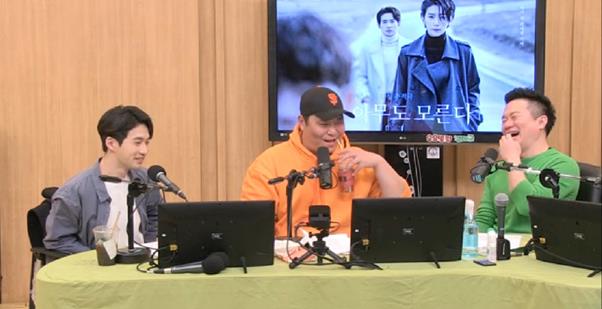 류덕환이 SBS 파워FM ‘두시탈출 컬투쇼’에서 김태균의 질문에 답했다. 방송 캡처