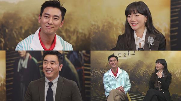 ‘본격연예 한밤’ 주지훈, 류승룡, 배두나, 김성규가 출연했다. SBS 제공