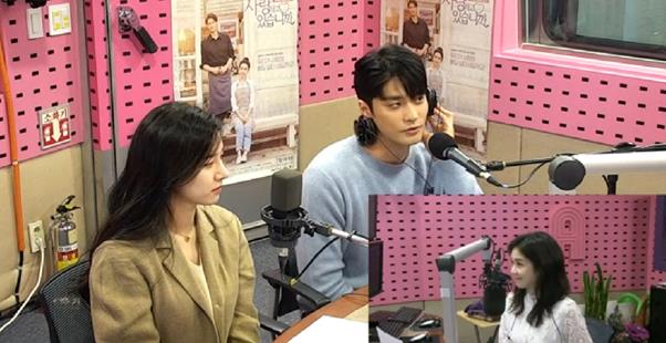 성훈(오른쪽)이 SBS 파워FM ‘장예원의 씨네타운’에서 청취자와 소통했다. 방송 캡처