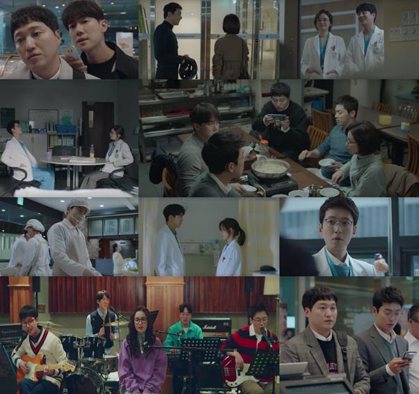 '슬기로운 의사생활'이 2회 만에 평균 시청률 7%를 돌파하며 흥행 청신호를 켰다. tvN 제공