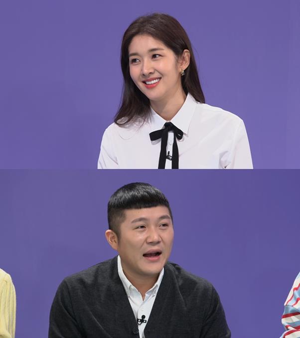 김빈우가 다이어트 꿀팁을 언급한다. KBS2 제공