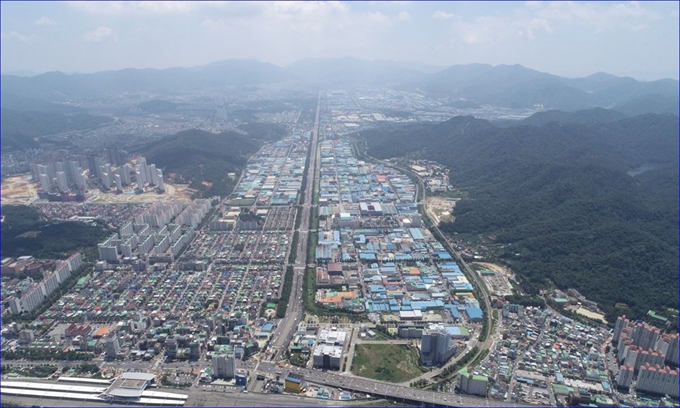 창원국가산단 전경. 경남도 제공