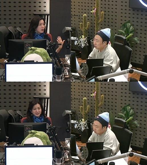 황정민 아나운서가 입담을 과시했다. KBS 쿨FM ‘박명수의 라디오쇼’ 캡처