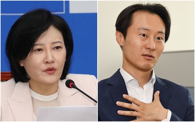 이수진(왼쪽), 이탄희 전 판사. 한국일보 자료사진