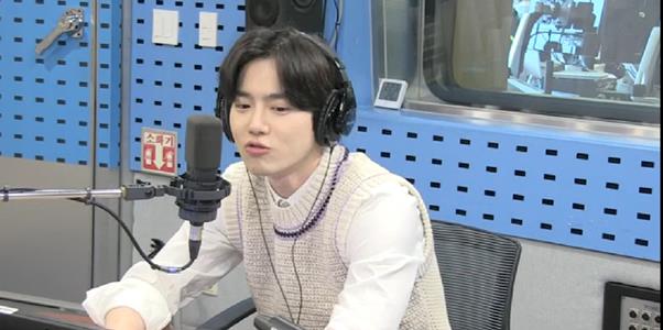 수호가 SBS 파워FM ‘최화정의 파워타임’에서 사진에 대해 이야기했다. 보이는 라디오 캡처