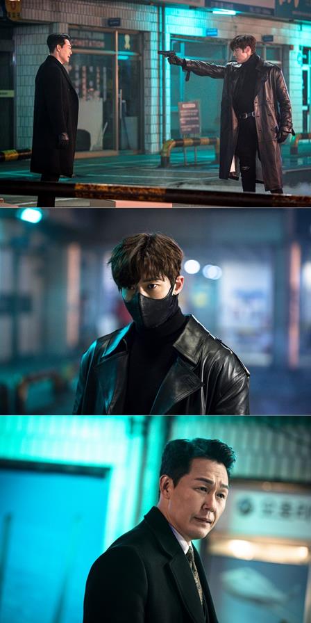 ‘루갈’ 최진혁, 박성웅이 대면한다.OCN 제공