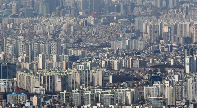 서울 아파트단지 모습. 연합뉴스