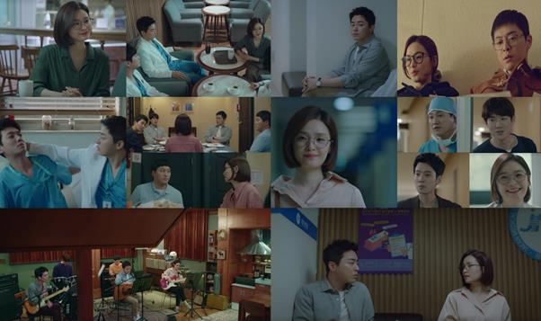 ‘슬기로운 의사생활’ 5인방의 우정이 훈훈함을 자아냈다. tvN 방송 캡처