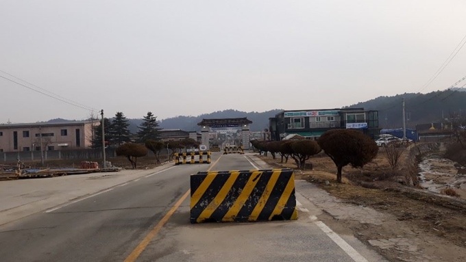 육군의 한 부대 정문 앞 (기사 내용과는 무관). 연합뉴스