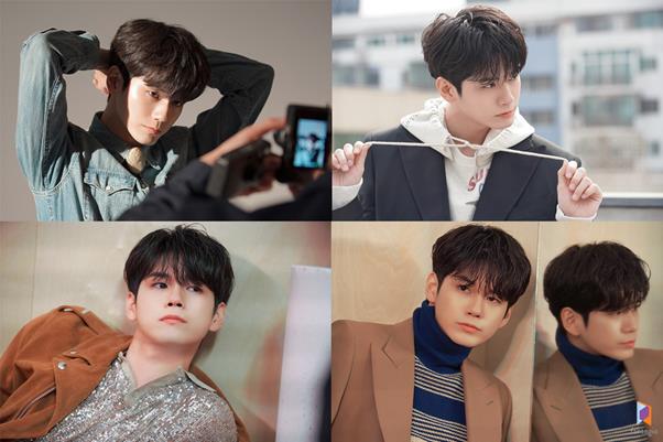 옹성우 화보 촬영 비하인드가 공개됐다. 판타지오 제공