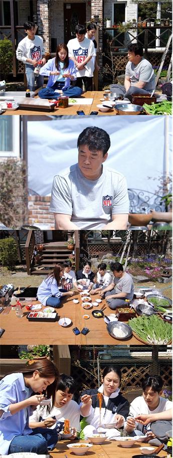 ‘맛남의 광장’ 소유와 백종원이 열무 국수를 준비했다. SBS 제공