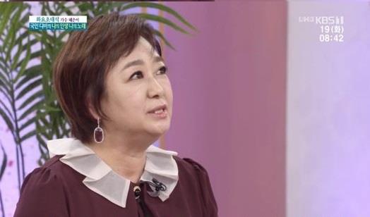 ‘아침마당’ 혜은이가 김동현과 이혼 후 심경을 밝혔다.KBS 제공