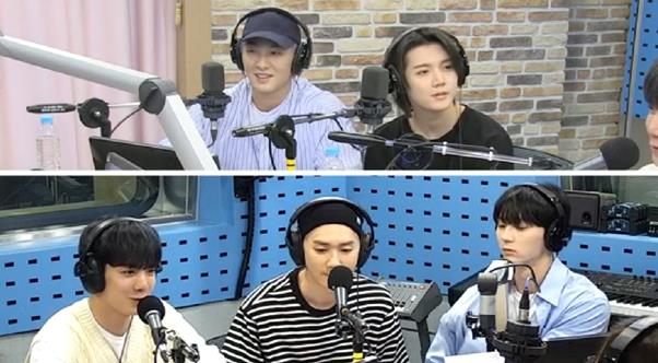 뉴이스트가 SBS 파워FM ‘최화정의 파워타임’에서 관심사에 대해 이야기했다. 보이는 라디오 캡처