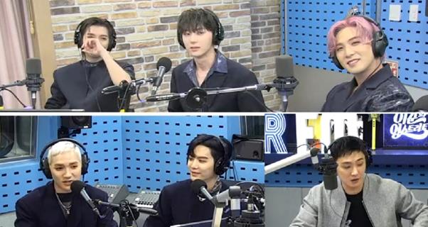 뉴이스트가 SBS 파워FM ‘이준의 영스트리트’에서 아론의 생일에 대해 이야기했다. 보이는 라디오 캡처