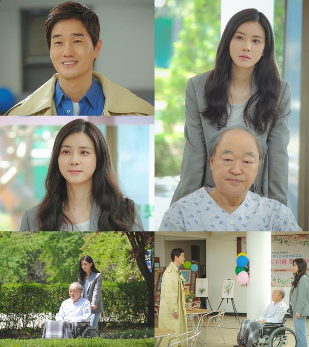 유지태-이보영-장광의 묘한 삼자대면이 포착됐다. tvN 제공