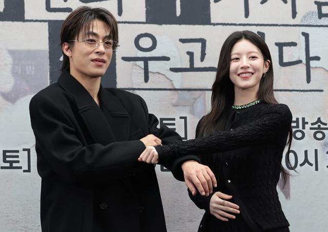 한국일보 보도 이미지(구교환, 고윤정)