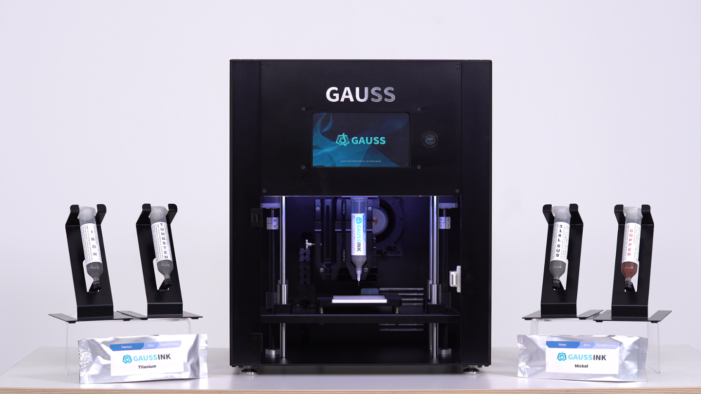 MetalPrinting's GAUSS MT90 paste-based metal 3D printer wins CES 2026 Innovation Award