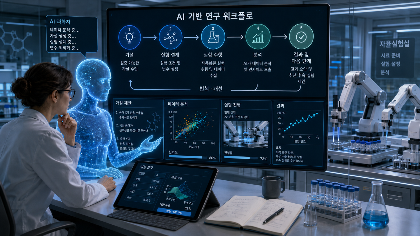 가설 세우고 실험까지… 정부, 'AI 과학자' 개발한다