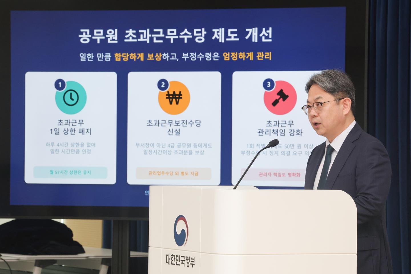 공무원 '일한 시간만큼' 수당 받는다... 정부, 초과 근무 상한 폐지 - 뉴스 썸네일 이미지