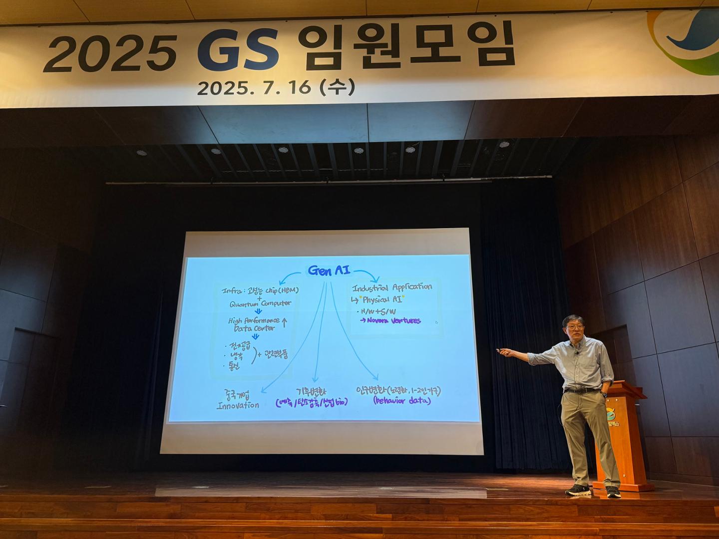 GS 허태수 회장, '기술 무시하는 임원, 자격 없다' 경고! 디지털 전환 시급