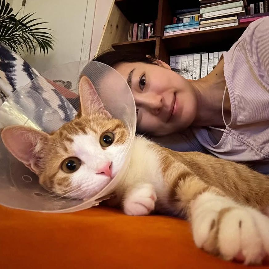 옥자연의 '차차' 러브스토리: 길고양이에서 사랑스러운 가족으로!