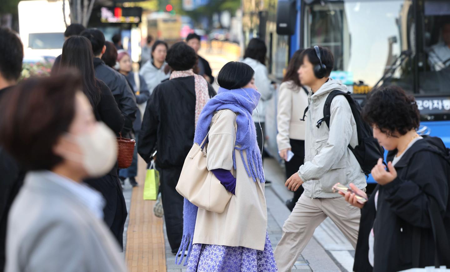 한파 대비 패딩 준비