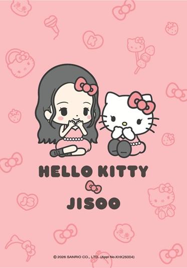 뮤즈엠, 'HELLO KITTY × JISOO' 협업 프로젝트 공식 론칭 - 뉴스 썸네일 이미지