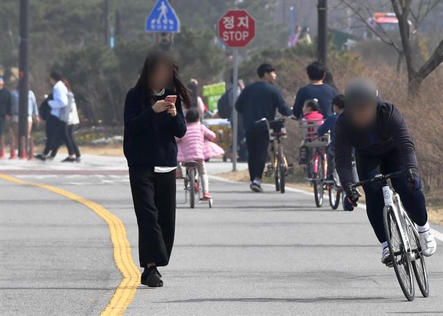 하이브리드 자전거 평균 속도