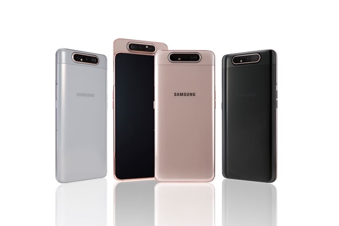 samsung a80 pink