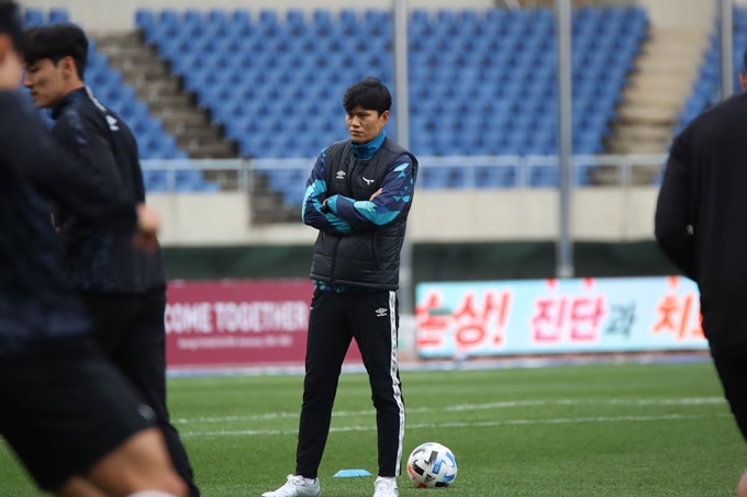 성남FC의 정경호 코치. 성남FC 제공