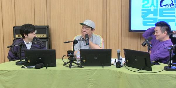 (제일 왼쪽부터)그리 유민상 김태균이 SBS 파워FM ‘두시탈출 컬투쇼’에서 입담을 뽐냈다. 보이는 라디오 캡처