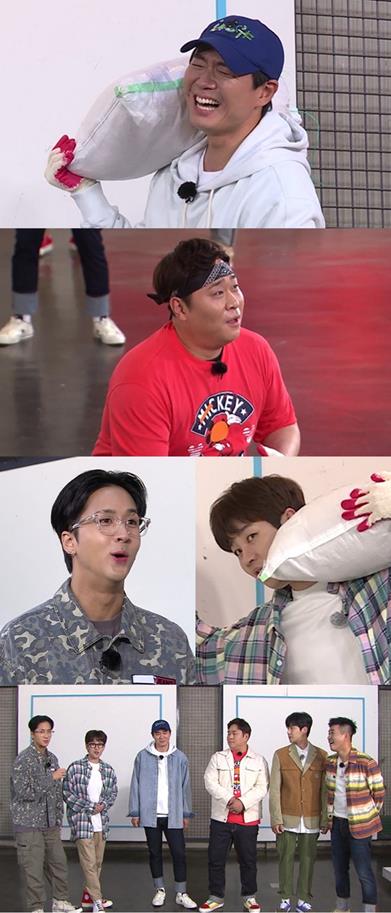 ‘1박 2일’ 멤버들의 당황한 모습이 궁금증을 증폭시킨다. KBS2 제공