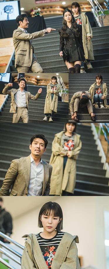 김주헌-박진주의 묘한 케미가 포착됐다. tvN 제공