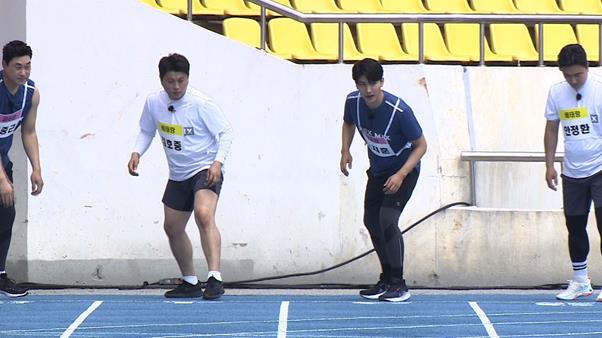 노지훈이 체전 라이벌 상대로 김호중을 저격한다. JTBC 제공