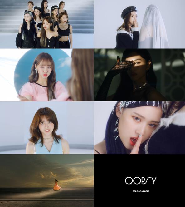 걸그룹 위키미키(Weki Meki)가 ‘OOPSY’(웁시)의 뮤직비디오 두 번째 티저를 공개했다. 판타지오 뮤직 제공