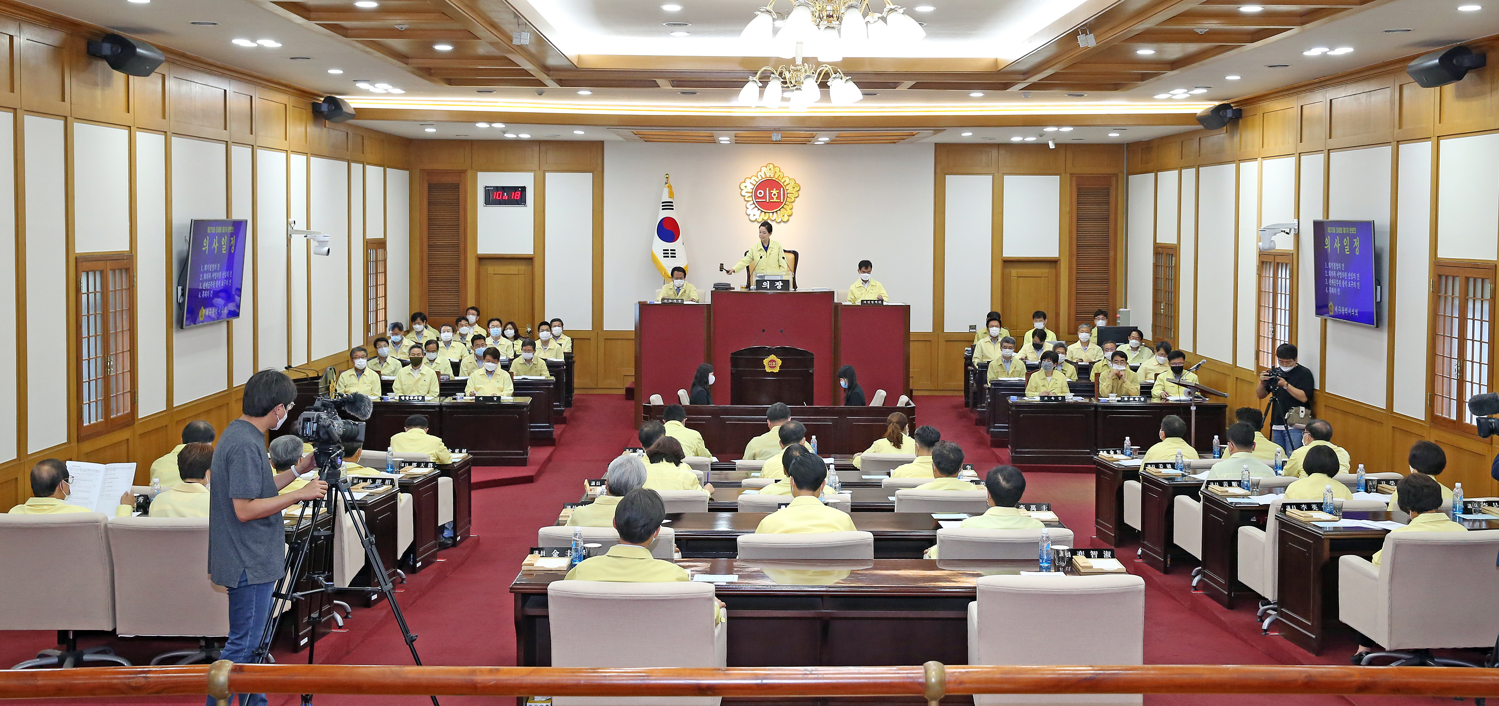 대구시의회는 지난 15일 제275회 정례회를 개회했다. 대구시의회 제공