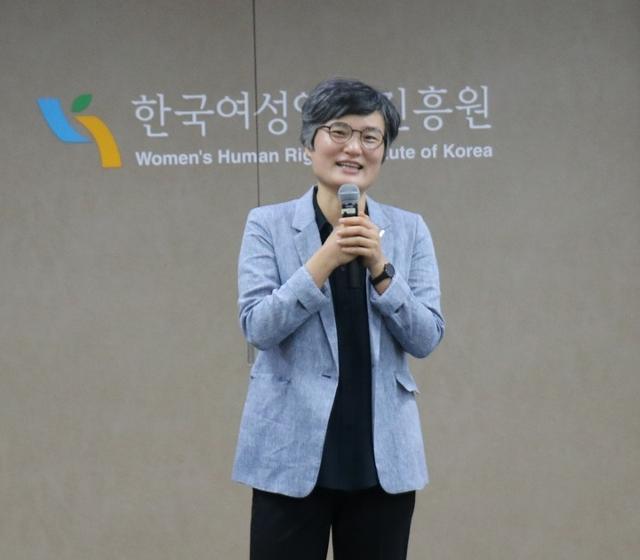 박봉정숙 한국여성인권진흥원장. 한국여성인권진흥원