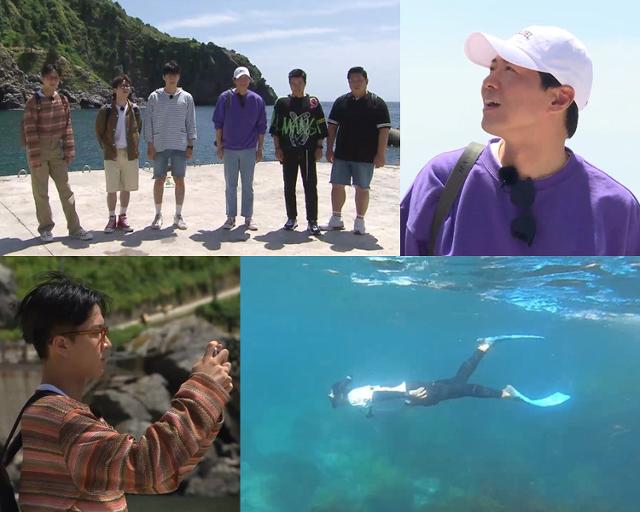 '1박 2일' 멤버들의 수중전이 펼쳐진다. KBS 제공