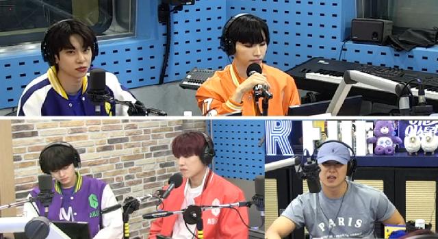 AB6IX가 SBS 파워FM '이준의 영스트리트'에서 잠에 대해 이야기했다. 보이는 라디오 캡처