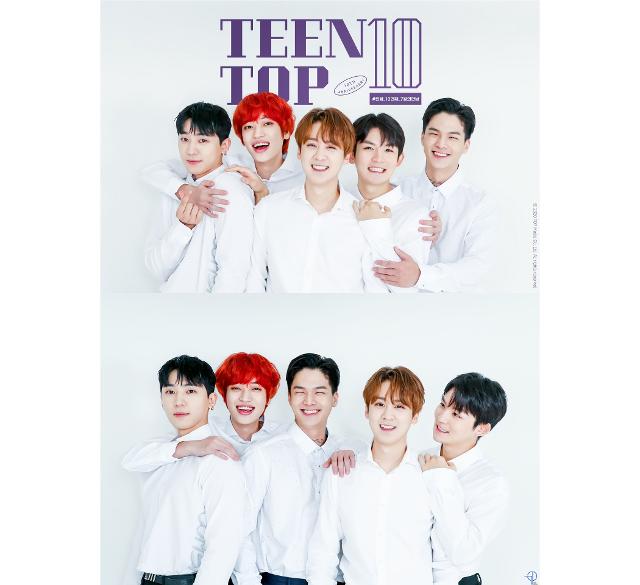 틴탑이 데뷔 10주년을 기념했다.?TOP MEDIA 제공