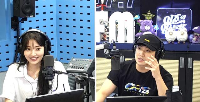 정다빈이 SBS 파워FM '이준의 영스트리트'에서 성격에 대해 이야기했다. 보이는 라디오 캡처