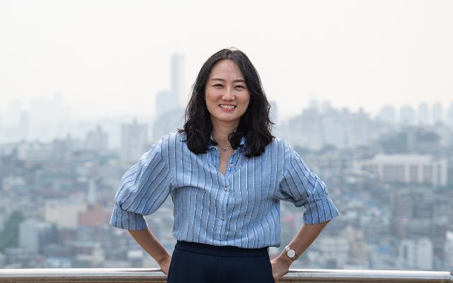 [저작권 한국일보]김진경 빅밸류 대표의 목표는 AI와 빅데이터로 전국 필지 정보까지 분석해 제공하는 데이터 정보기업으로 성장하는 것이다. 정준희 인턴기자.