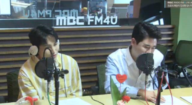 영탁(오른쪽) 김희재가 MBC FM4U '정오의 희망곡 김신영입니다'에서 게스트로 활약했다. 보이는 라디오 캡처