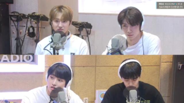 SF9이 MBC FM4U '정오의 희망곡 김신영입니다'에서 숙소에 대해 이야기했다. 보이는 라디오 캡처