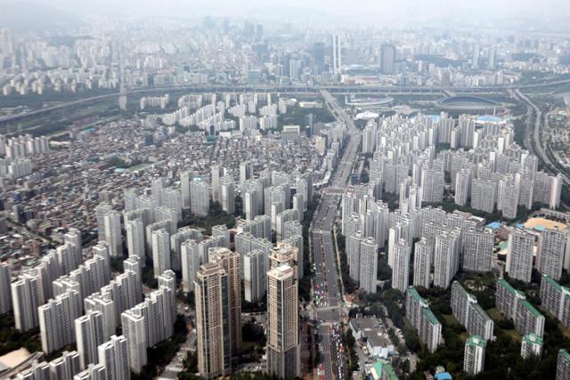 서울 송파구 잠실과 강남구 삼성동, 대치동 일대. 뉴스1